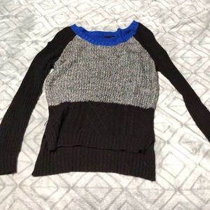 Mine grey/black/blue light sweater